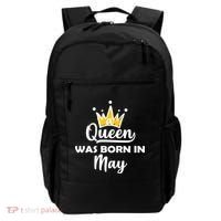 A Queen Was Born In May Birthday Backpack thumb 0