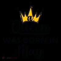 A Queen Was Born In May Birthday Coffee Mug thumb 5