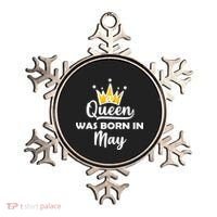 A Queen Was Born In May Birthday Ornament thumb 0