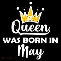 A Queen Was Born In May Birthday Ornament thumb 1