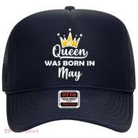 A Queen Was Born In May Birthday Hat thumb 0
