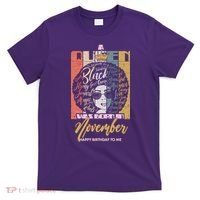 A Queen Was Born In November Happy T-Shirt thumb 0