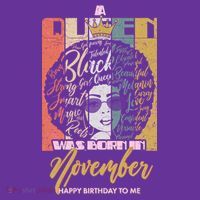 A Queen Was Born In November Happy Kids Hoodie thumb 2