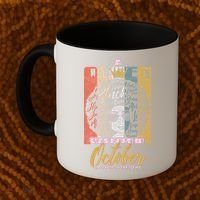 A Queen Was Born In October Coffee Mug thumb 2