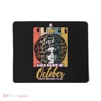 A Queen Was Born In October Mousepad thumb 0