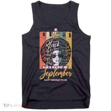A Queen Was Born In September Tank Top