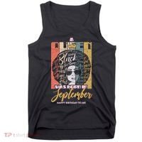 A Queen Was Born In September Tank Top thumb 0