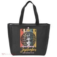 A Queen Was Born In September Tote Bag thumb 0