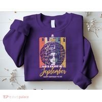 A Queen Was Born In September Sweatshirt thumb 2
