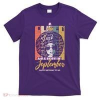 A Queen Was Born In September T-Shirt thumb 0