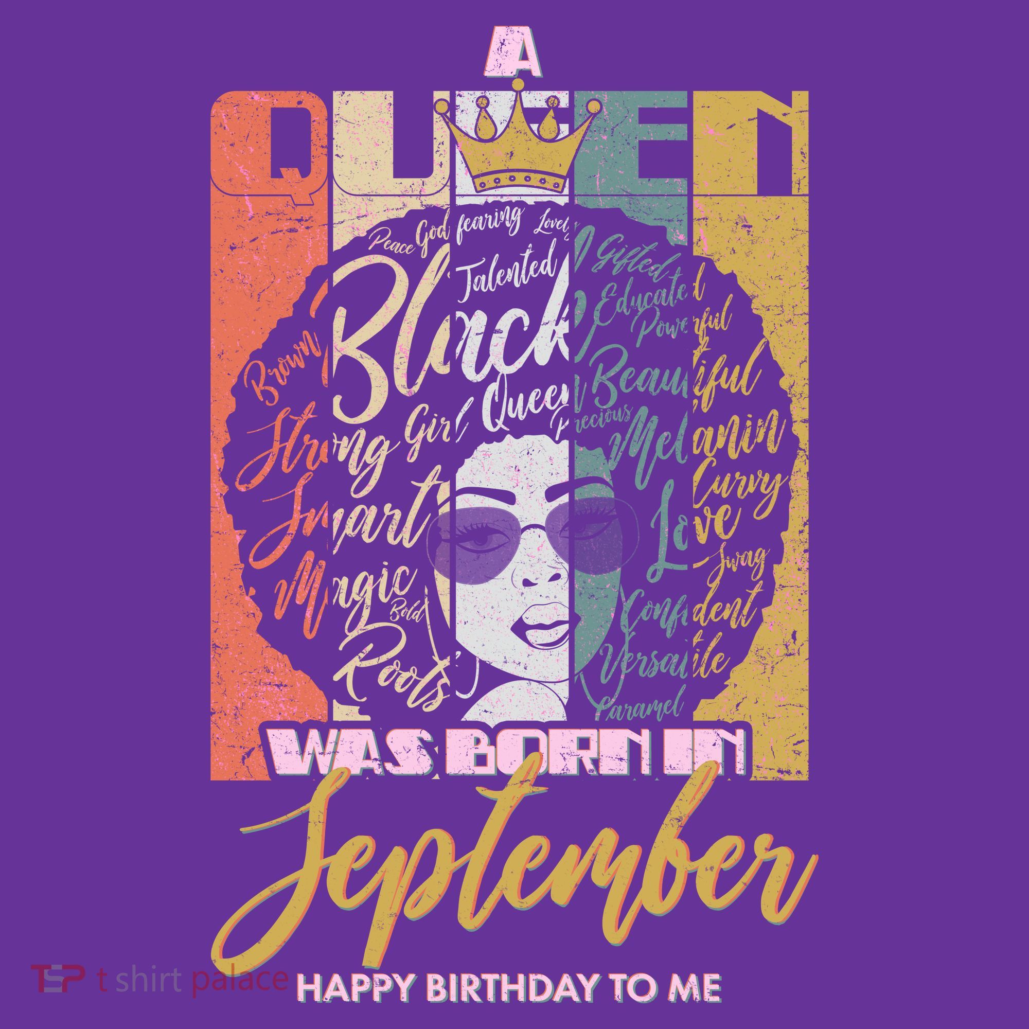 A Queen Was Born In September Baby Bodysuit