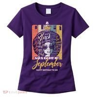 A Queen Was Born In September Women's T-Shirt thumb 0