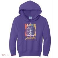 A Queen Was Born In September Kids Hoodie thumb 0
