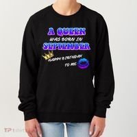 A Queen Was Born In September Happy Birthday To Me Women's Sweatshirt thumb 0