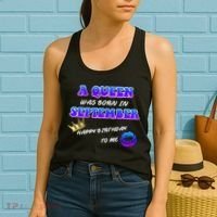 A Queen Was Born In September Happy Birthday To Me Women's Tank Top thumb 2