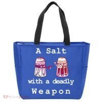 A Salt With A Deadly Weapon Tote Bag thumb 0
