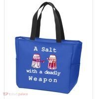 A Salt With A Deadly Weapon Tote Bag thumb 3