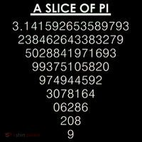 A Slice of Pi Pie Funny Pi Day Math Geek Logo Backpack thumb 2