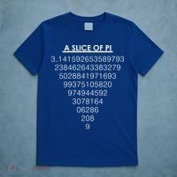 A Slice of Pi Pie Funny Pi Day Math Geek Logo T-Shirt thumb 5