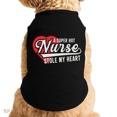 A Super Hot Nurse Stole My Heart Doggie Tank