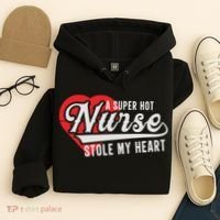 A Super Hot Nurse Stole My Heart Hoodie thumb 4