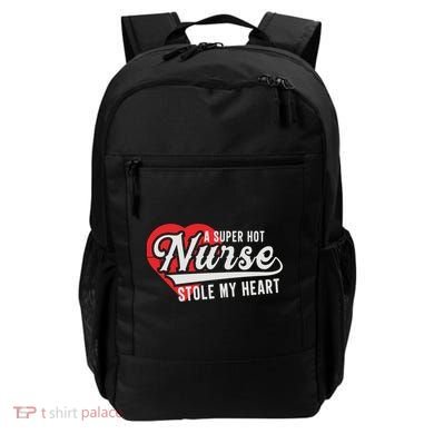A Super Hot Nurse Stole My Heart Backpack