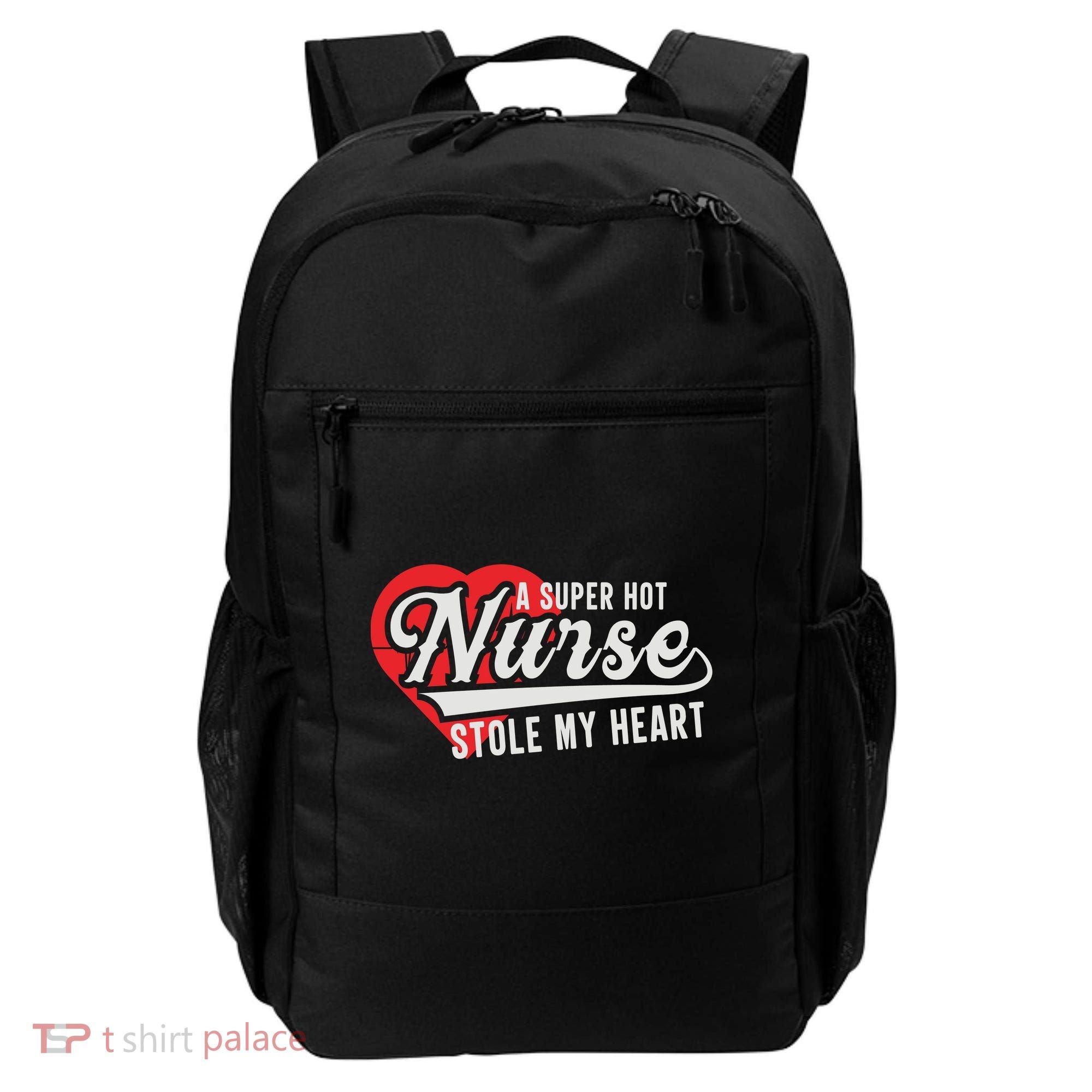 A Super Hot Nurse Stole My Heart Backpack
