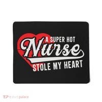 A Super Hot Nurse Stole My Heart Mousepad thumb 0