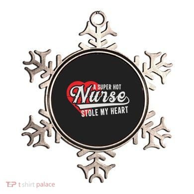 A Super Hot Nurse Stole My Heart Ornament