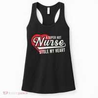 A Super Hot Nurse Stole My Heart Women's Tank Top thumb 0