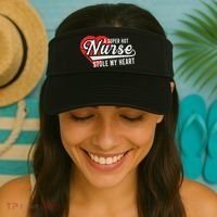 A Super Hot Nurse Stole My Heart Visor thumb 2