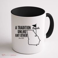 A Tradition Unlike Any Other Augusta Georgia Golfing Coffee Mug thumb 1