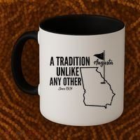 A Tradition Unlike Any Other Augusta Georgia Golfing Coffee Mug thumb 2
