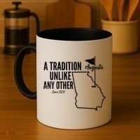 A Tradition Unlike Any Other Augusta Georgia Golfing Coffee Mug thumb 4