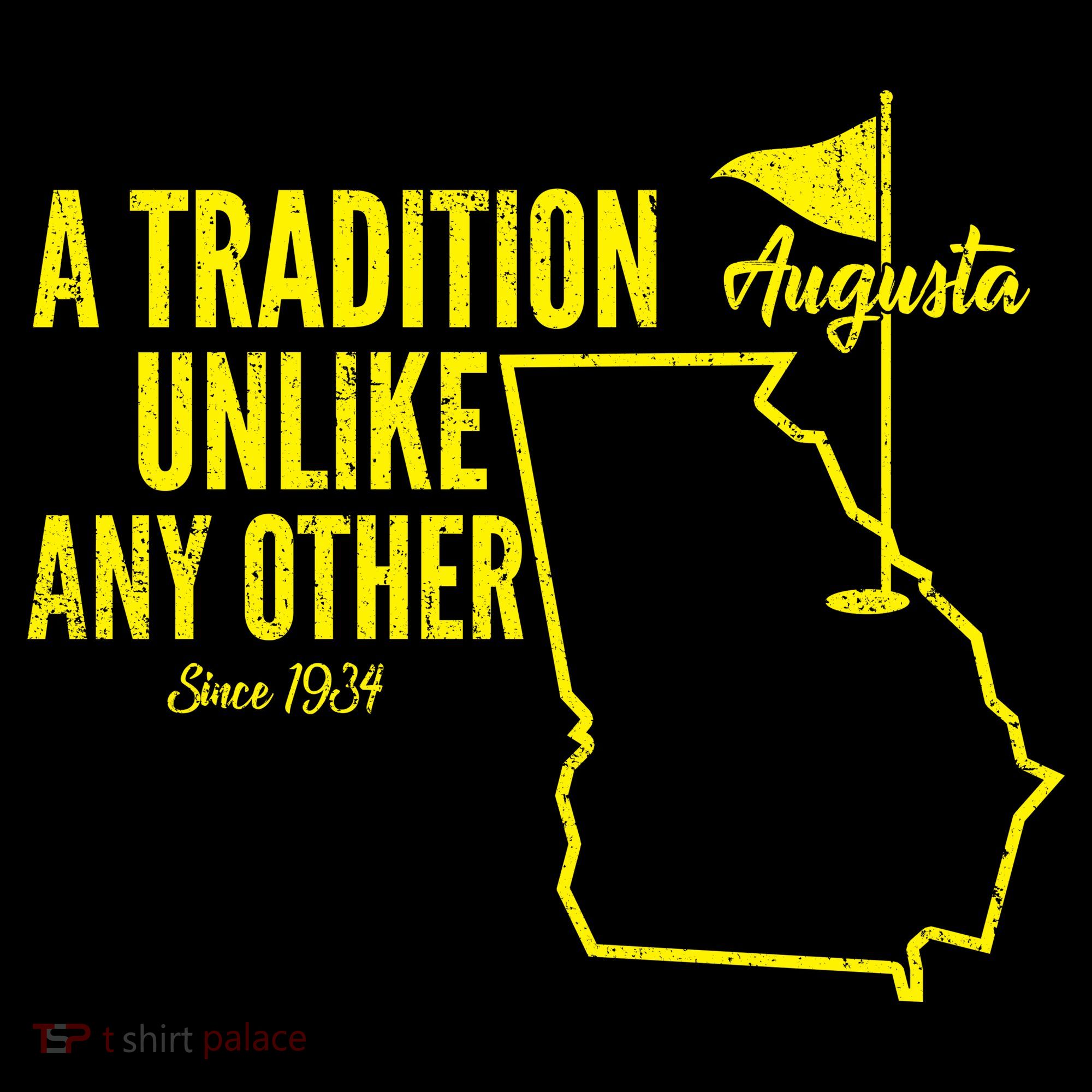A Tradition Unlike Any Other Augusta Georgia Golfing Women's Tank Top
