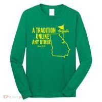 A Tradition Unlike Any Other Augusta Georgia Golfing Long Sleeve Shirt thumb 0
