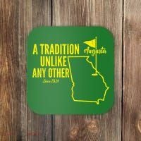 A Tradition Unlike Any Other Augusta Georgia Golfing Coaster thumb 0