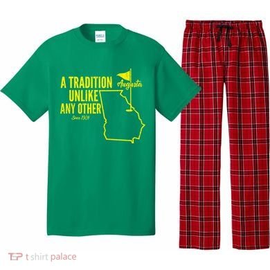 A Tradition Unlike Any Other Augusta Georgia Golfing Pajama Set