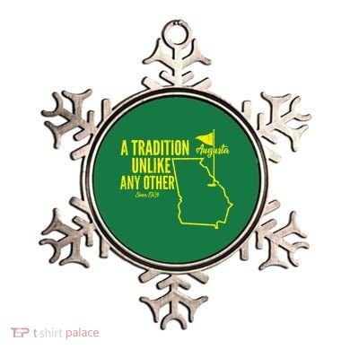 A Tradition Unlike Any Other Augusta Georgia Golfing Ornament