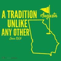 A Tradition Unlike Any Other Augusta Georgia Golfing Baby Bodysuit thumb 2
