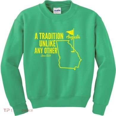 A Tradition Unlike Any Other Augusta Georgia Golfing Kids Sweatshirt