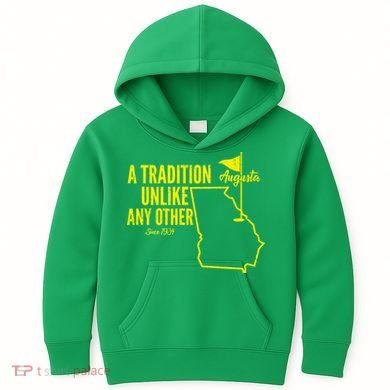 A Tradition Unlike Any Other Augusta Georgia Golfing Kids Hoodie