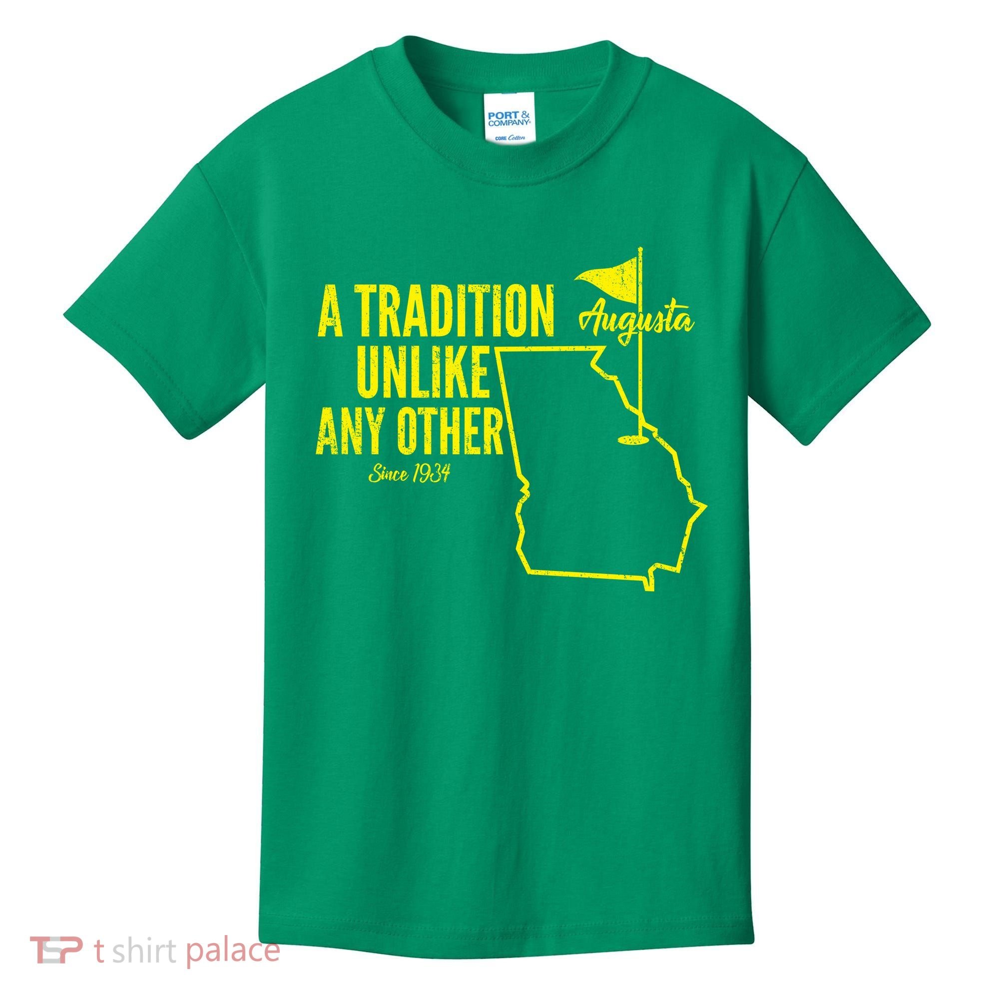 A Tradition Unlike Any Other Augusta Georgia Golfing Kids T-Shirt