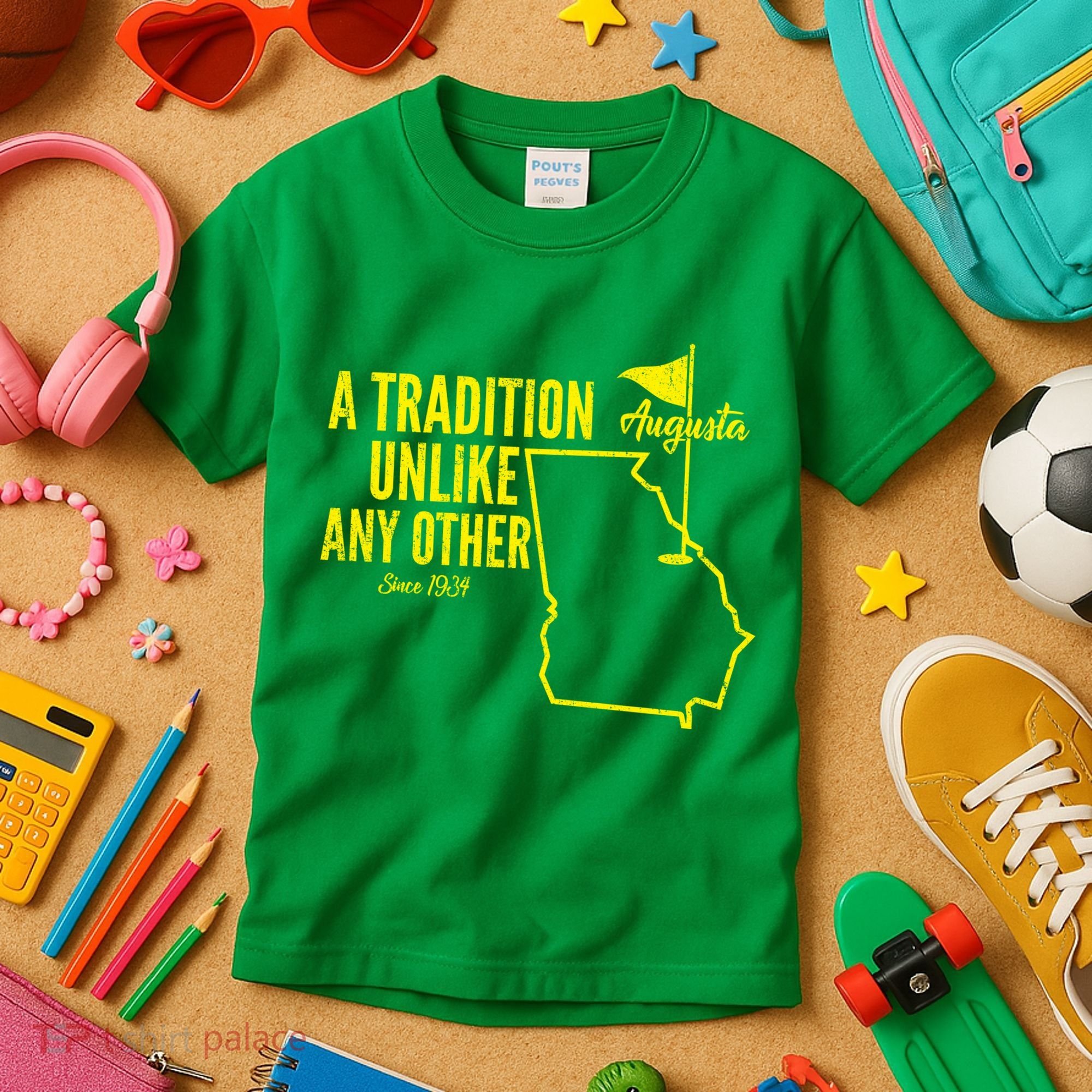 A Tradition Unlike Any Other Augusta Georgia Golfing Kids T-Shirt