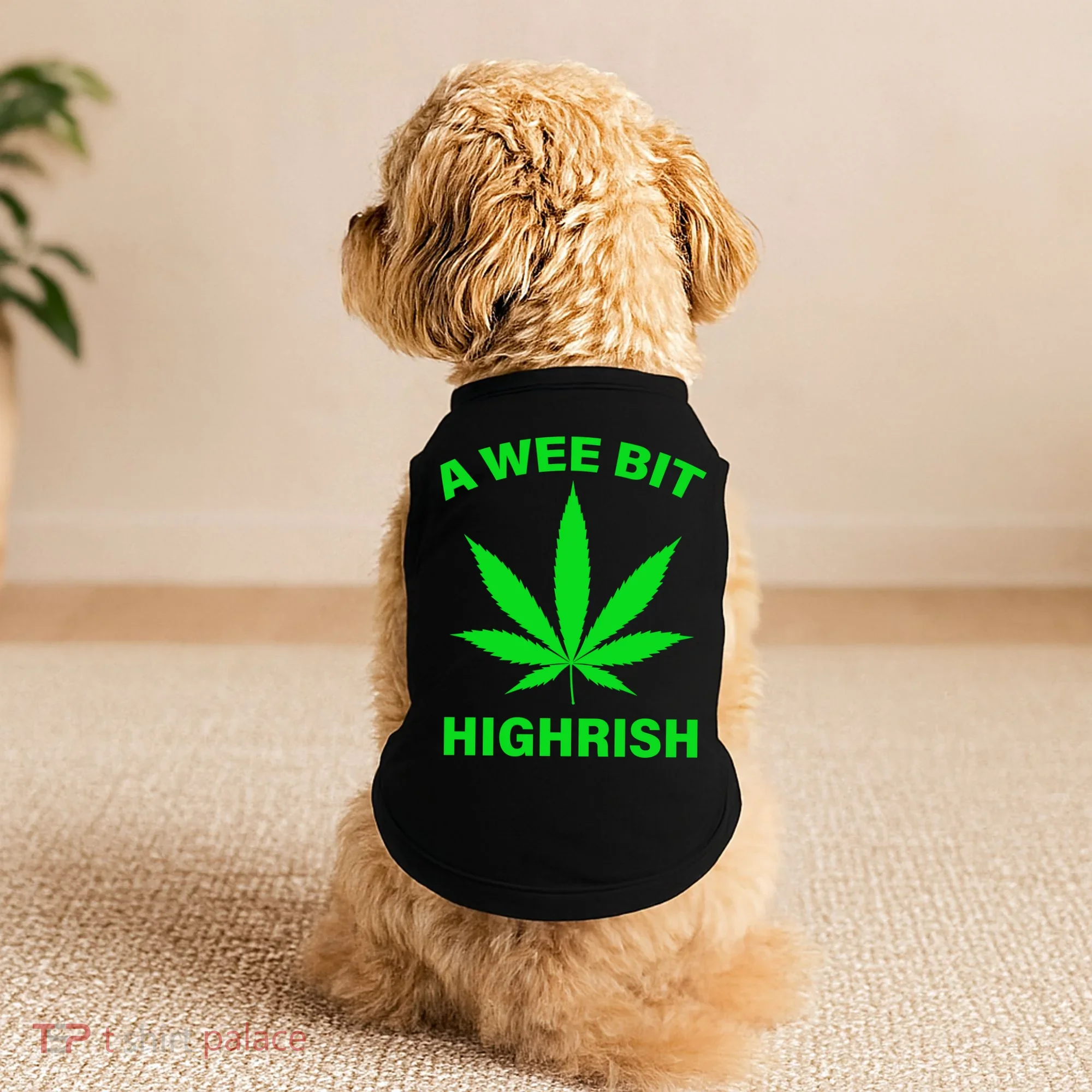A Wee Bit Highrish Doggie Tank
