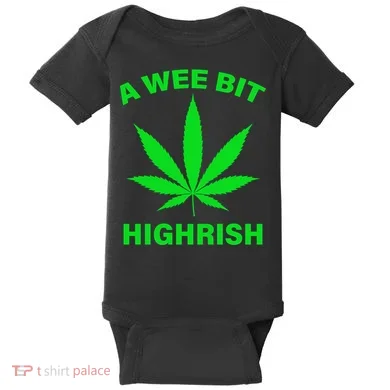 A Wee Bit Highrish Baby Bodysuit