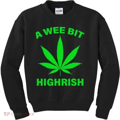 A Wee Bit Highrish Kids Sweatshirt