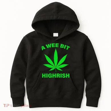 A Wee Bit Highrish Kids Hoodie