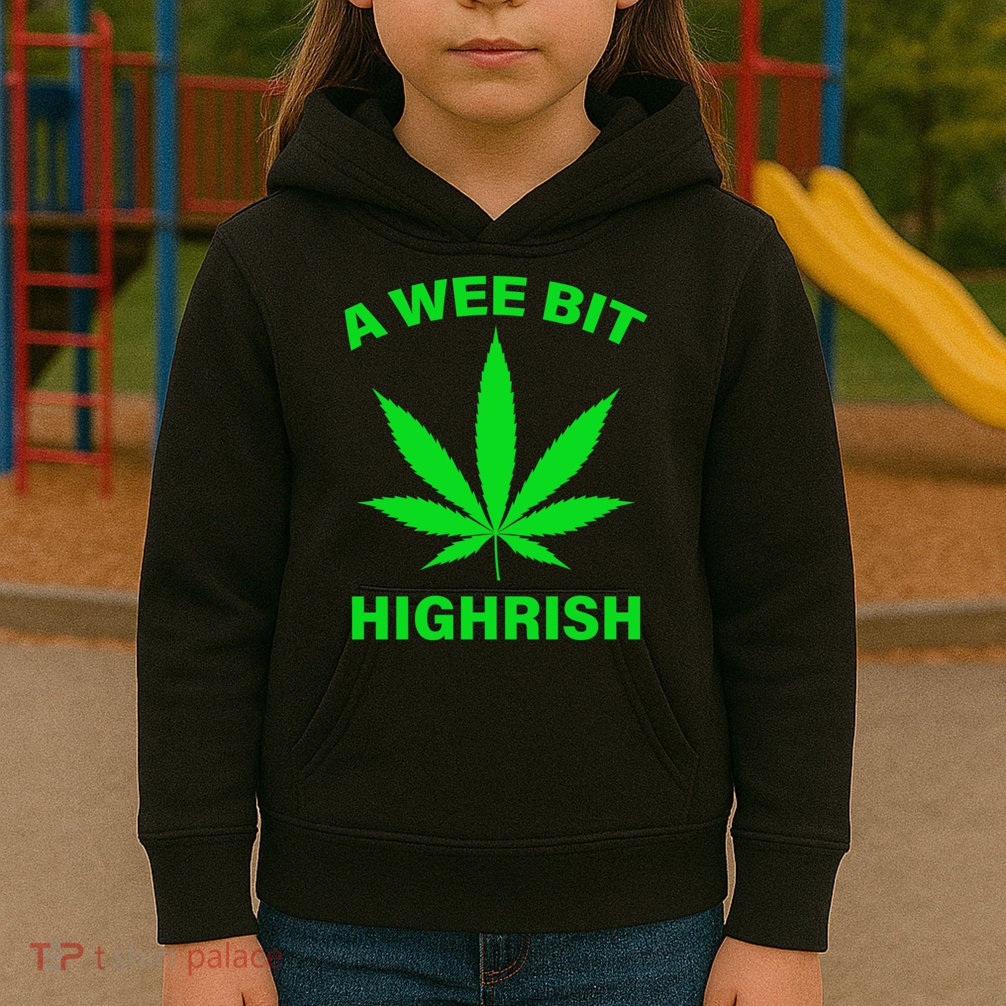 A Wee Bit Highrish Kids Hoodie