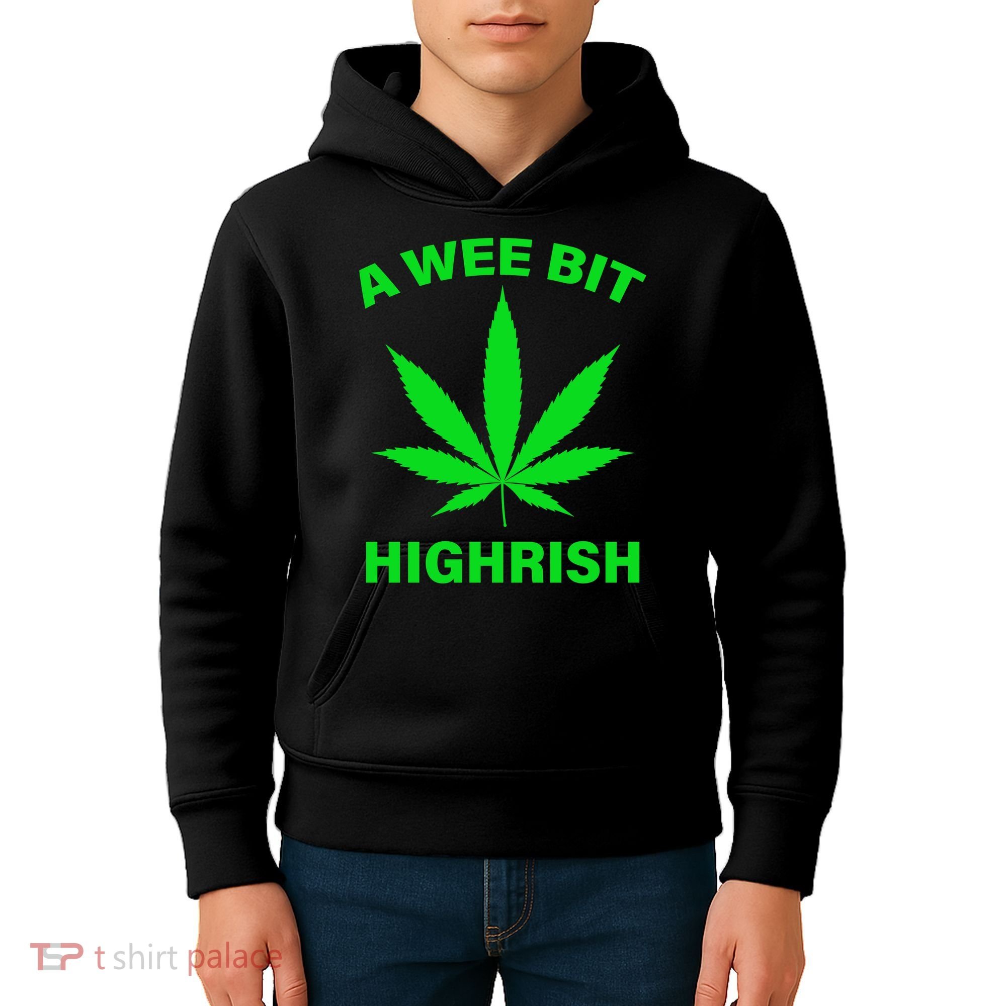A Wee Bit Highrish Kids Hoodie